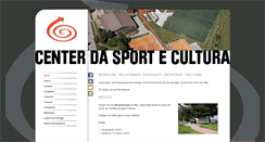 Desktop Screenshot of centerdasport.com