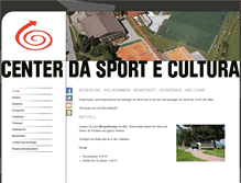 Tablet Screenshot of centerdasport.com